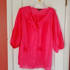 NYDJ large pink top